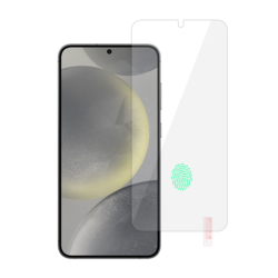 Kaljeno staklo Blue shield za Samsung Galaxy S23 FE sa crnim rubom