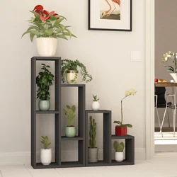 Hanah Home Polica 42x89x20cm Antracit