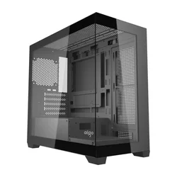 darkFlash Računalniško ohišje DARKFLASH C218M + 6 ventilatorjev ARGB (črno)