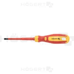 Hogert odvijač izolirani pz1/sl5 100 mm, 1000 v, slim ( HT1S976 )