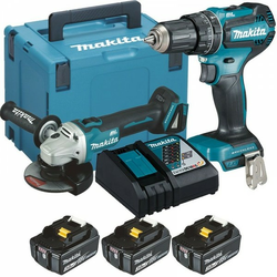 Makita DLX2334J set alata 18V -DHP485Z+DGA504Z - U DOLASKU