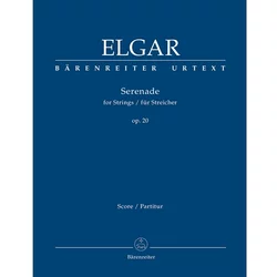 ELGAR:SERENADE FOR STRINGS OP.20 SCORE