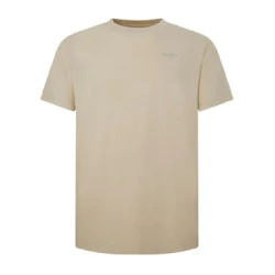 Pepe Jeans za moške. PM508664 Jacko bež majica (M), Priložnostno, Bombaž, Kratek rokav, Trajnostni