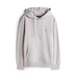 TOMMY HILFIGER Majica ESSENTIAL siva