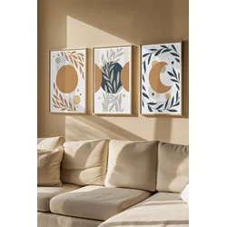Wallity Slika 3Dartsoho127, 3 dela, 33 x 48 cm