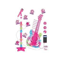 Jungle muzički set,mikrofon i interaktivna gitara
