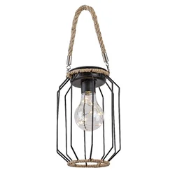 RABALUX Sluis Spoljna solarna lampa sa LED sijalicom, IP44, 0.6W, 3lm, Crna