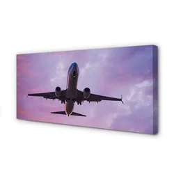tulup.si Slika na platnu Oblaki nebo letalo 120x60 cm