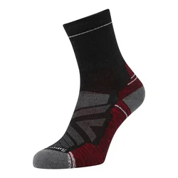 SMARTWOOL Športne nogavice Hike siva/antracit/temno rdeča