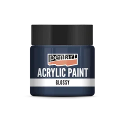 Svetleča akrilna barva Pentart 50 ml - indigo modra