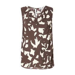 MORE & MORE Bluza temno rjava/črna/bela