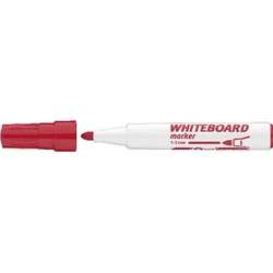 Marker za belo tablo, 1-3 mm, stožčasta konica, ICO Plan, rdeč