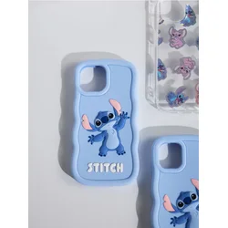 Sinsay - Futrola za iPhone 15 Stitch - svetlo plava