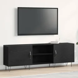 Set TV komoda Crni hrast 150 x 30 x 50 cm Konstruirano drvo