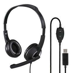 Slušalice Hama “HS-USB250” PC Office Headset, Crne
