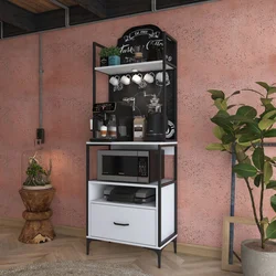 Hanah Home Multifunkcionalna komoda, Bela