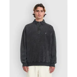 Volcom Single Stone Half-Zip Sweater light acid black