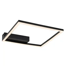 Rabalux Plafonjera Heleth, LED, 24W, 3000K, 33x33cm, Crna
