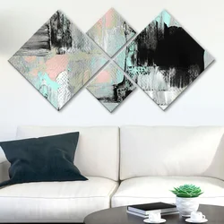 Wallity Slika 4MDF3515471, 60x115 cm, 4 dela