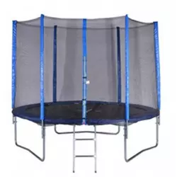 SPARTAN trampolin z zaščitno mrežo (305cm) + lestev