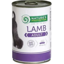 NATURES PROTECTION Hrana za pse Adult Lamb, 400g