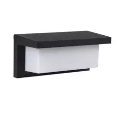 Kanlux 45816 - Spoljna zidna svetiljka LERTO 1xE27/15W/230V IP54 crna