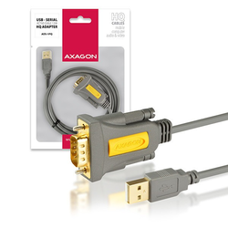 Računalni kabel Axagon ADS-1PQ USB2.0 na Serial RS-232, DB9, adapter FTDI