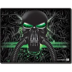 CONNECT IT CMP-1100-SM - Podloga za miš 32x24,5 cm crna/zelena