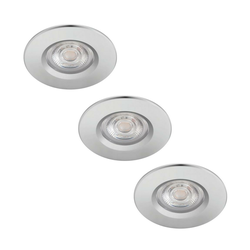 Philips - KOMPLET 3x LED prigušiva kupatilska svetiljka DIVE LED/5W/230V IP65