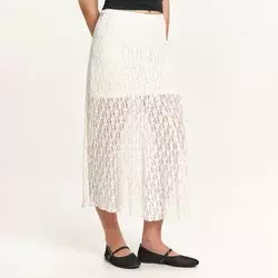 Cropp - Maxi suknja - white