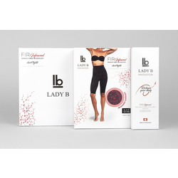 FIR Lady B set 2 dela - šorts i krema, crna L/XL
