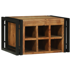 Stalak za vino 2 pcs 46 x 35 x 27,5 cm Čvrsto drvo akacije