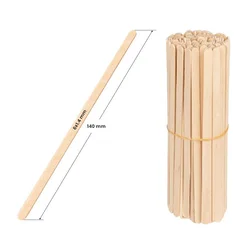 AC - WOODEN - Drvena ŠPATULA ZA DEPILACIJU 140 X 6 X 1,4MM 150/1