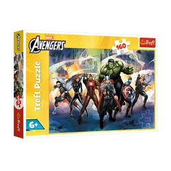 Trefl Puzzle 160 Elementów AVENGERS SUPERMOCE Hulk Ironman Arrow 15428