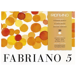 Blok Fabriano 5 23x31cm 20L 300g (cold pressed/grana fina) Fabriano