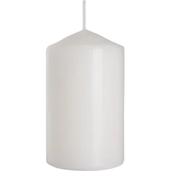 AURA BELA CILJASTA SVEČA Obhajilo Poroka BISPOL 6x10cm