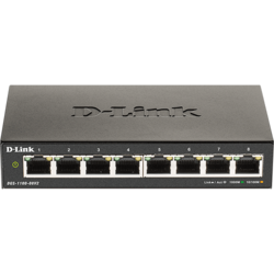 D-Link DGS-1100-08V2 - 8 Port Gigabit Smart Managed Switch