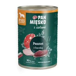 PAN MIĘSKO Paté s zelišči, račji okus, 400g