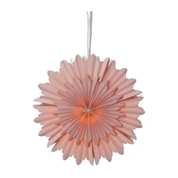 Eglo 411382 - Božićna dekoracija CRYSTAL ružičasta