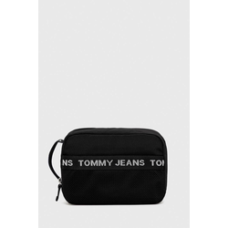 Kozmetička torbica Tommy Jeans boja: crna