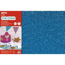 APLI Apli Eva pena bleščice modra 400x600x2mm 3kos, (20392919)