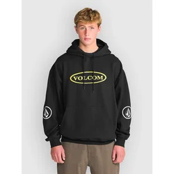 Volcom Remastered Stone Po Hoodie antique black