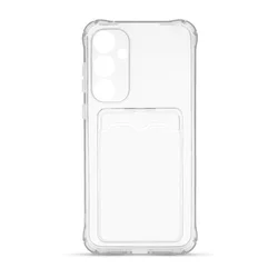 Maska za telefon WALLET za Samsung A55, Bela