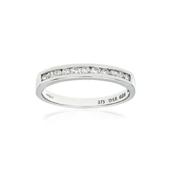 DIAMANT LETERNEL Prstan Eternity srebrna