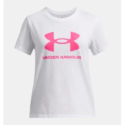 Under Armour BIG LOGO SS, dječija majica, bijela 1389756