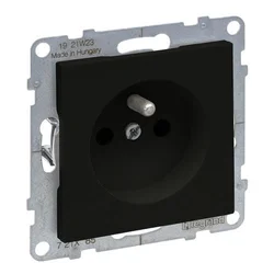 Legrand - Kućna utičnica bez okvira 250V/16A SUNO crna