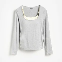 Reserved - Bluza s mešavinom viskoze