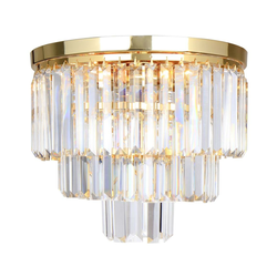 Zuma Line C17106/1 - Plafonska lampa AMEDEO 1xE27/40W/230V zlatna