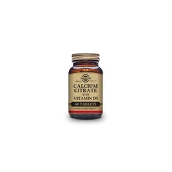 Solgar Kalcijum Citrat Plus Vitamin D, 60 tableta