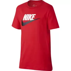 Nike B NSW TEE FUTURA ICON TD, dečja majica, crvena AR5252